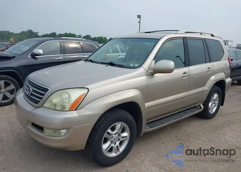 2005 Lexus Gx 470 from USA, damaged, VIN JTJBT20X150086710